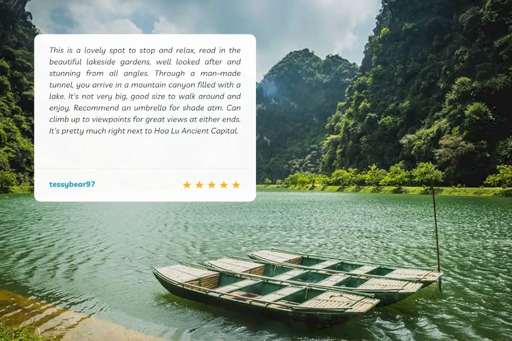Tourists leave positive feedback about their experiences at Hoa Lu Ancient Capital